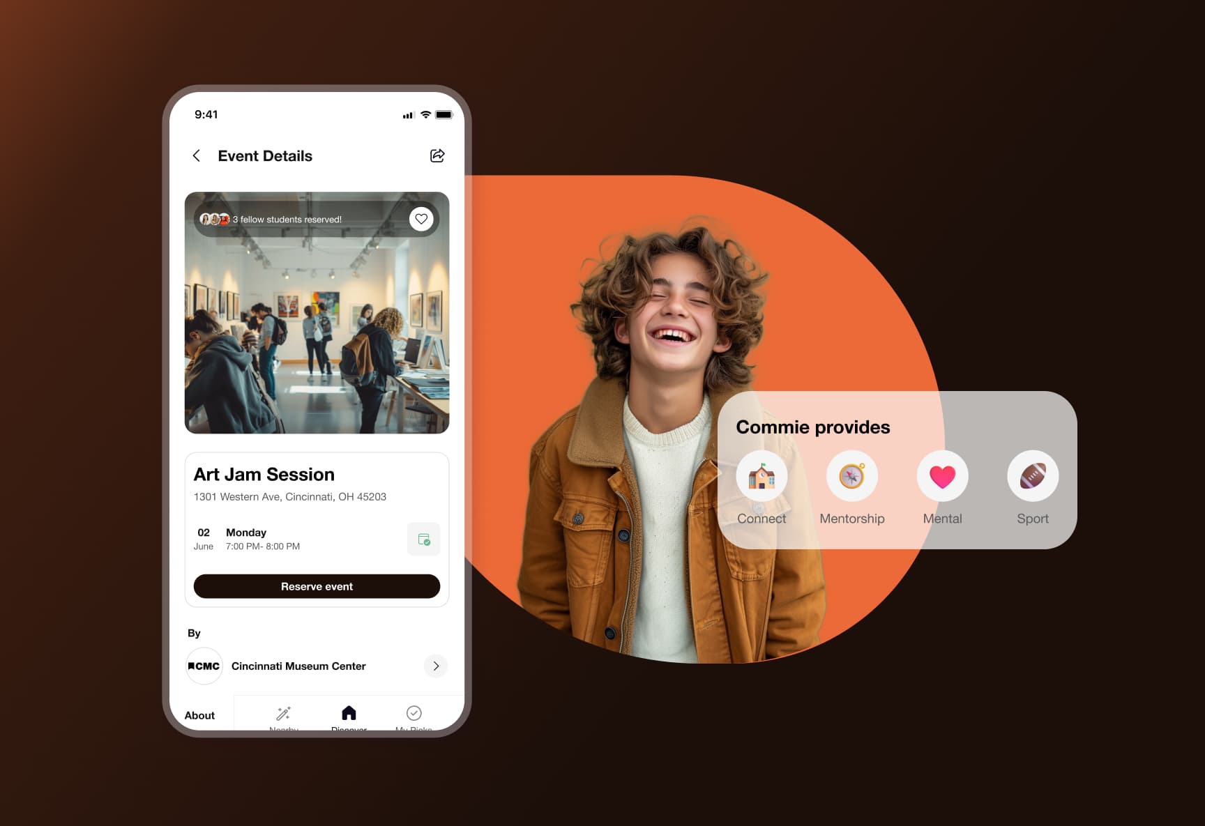 Events Discovery App cover